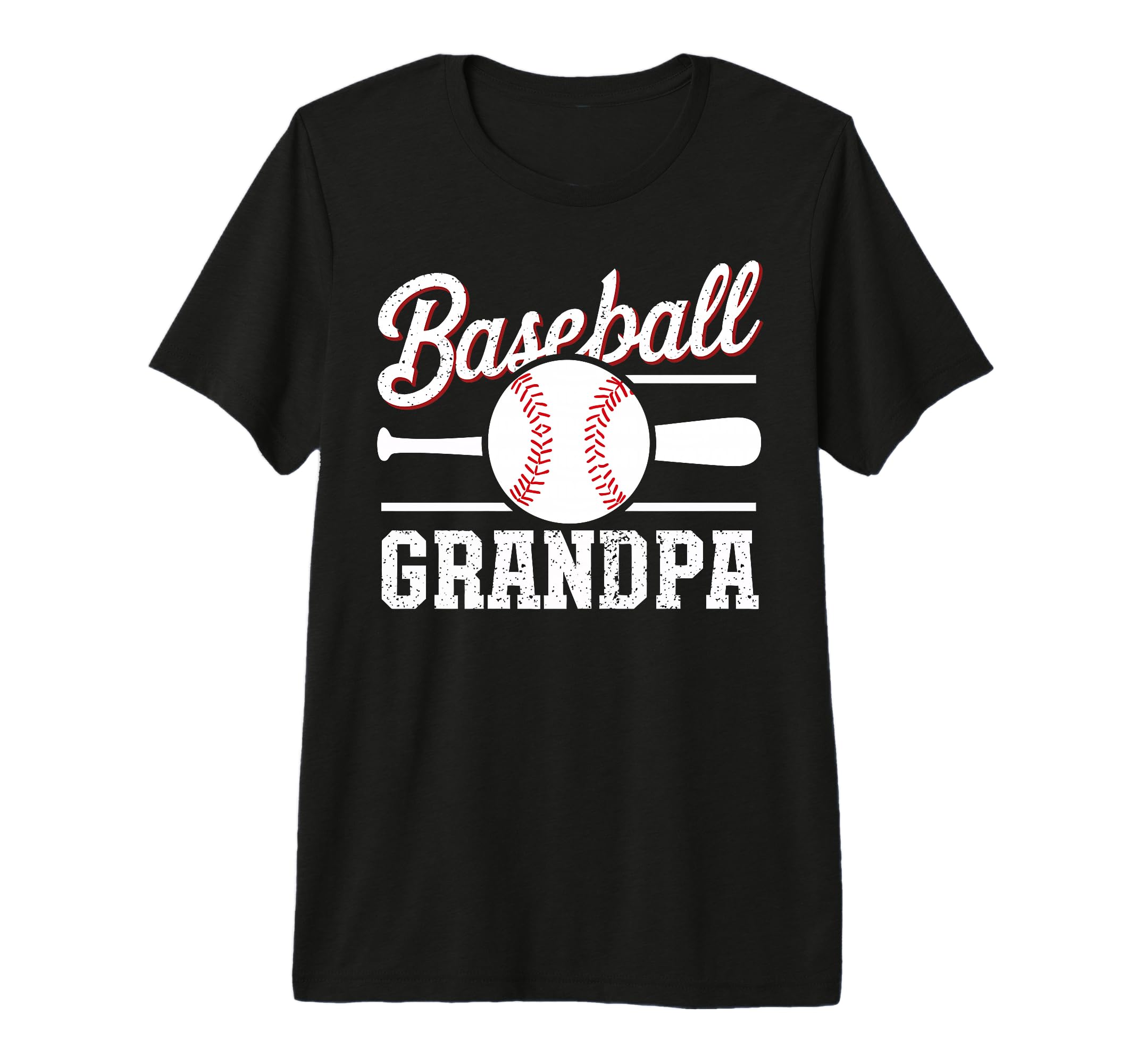 Mens Baseball Grandpa Grandfather T-Shirt - Trendy Graphic for Adults - T-Shirt, Sweatshirt, Hoodie