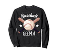 Baseball Geema Batter Sport Sweatshirt - Custom Art Print for Adults - T-Shirt, Sweatshirt, Hoodie