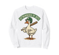 Outnumbered Mom Goose Baseball Mama Sweatshirt - Custom Art Print Men Women - T-Shirt, Sweatshirt, Hoodie