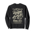 Race Car Distressed Sweatshirt - Unique Graphic Unisex - T-Shirt, Sweatshirt, Hoodie
