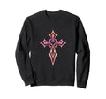 Gothic Cross Y2K Alt Aesthetic Emo Sweatshirt - Minimalist Print Men Women - T-Shirt, Sweatshirt, Hoodie