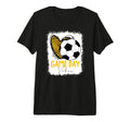 Soccer Game Day Vibes Leopard Soccer Mom T-Shirt - Streetwear Style Unisex - T-Shirt, Sweatshirt, Hoodie