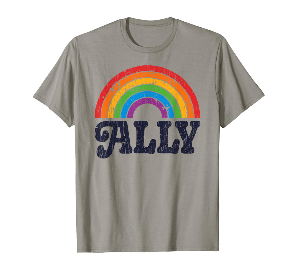 Lgbtq Ally Lesbian Gay Pride Lgbt T-Shirt - Aesthetic Graphic for Adults - T-Shirt, Sweatshirt, Hoodie