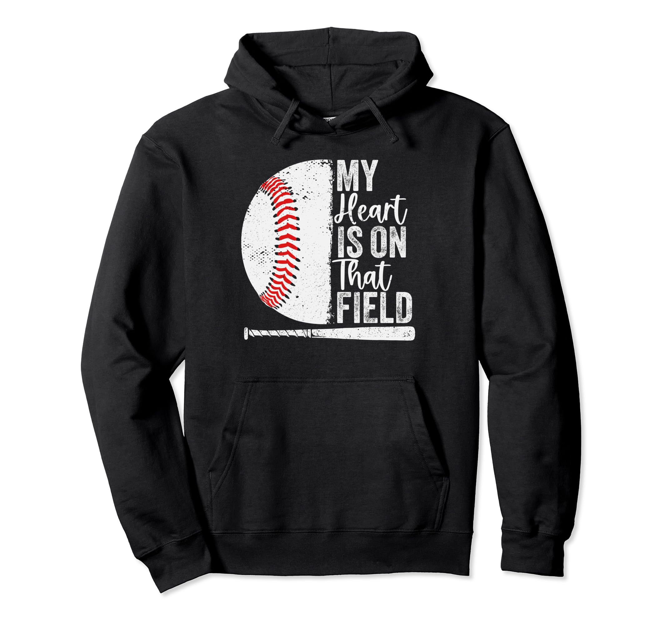 My Heart Is That Baseball Field Proud Hoodie - Aesthetic Graphic Unisex - T-Shirt, Sweatshirt, Hoodie