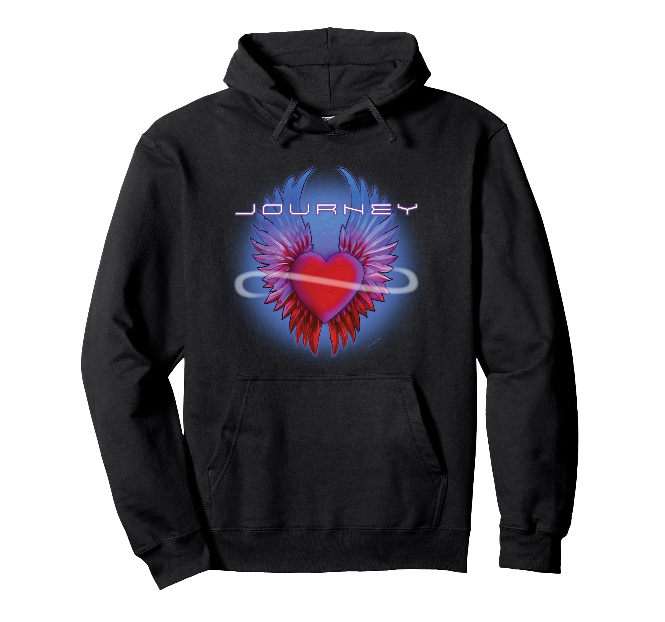 Journey Band Infinity Winged Hoodie - Casual Everyday Wear for Adults - T-Shirt, Sweatshirt, Hoodie