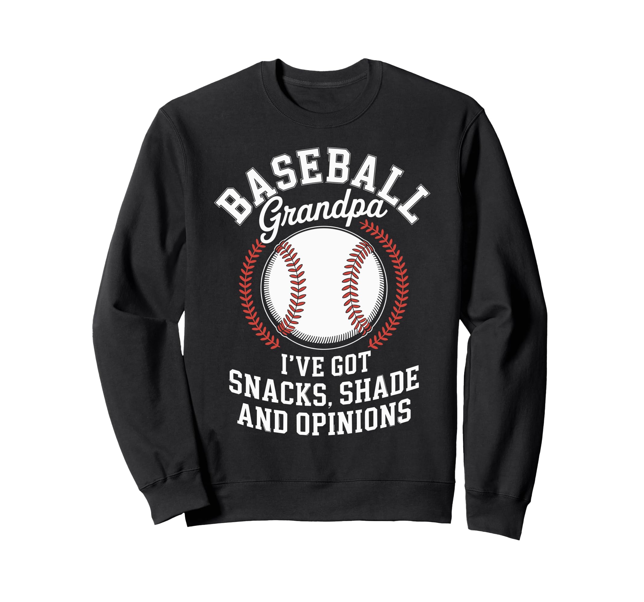 Funny Grandpa Baseball Player Fathers Hoodie - Novelty Apparel for Adults - T-Shirt, Sweatshirt, Hoodie