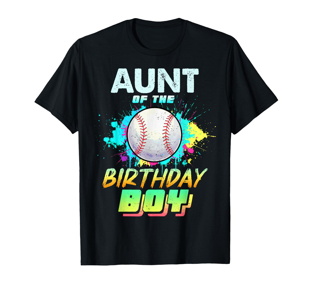 Aunt Birthday Baseball Matching T-Shirt - Minimalist Print for Adults - T-Shirt, Sweatshirt, Hoodie