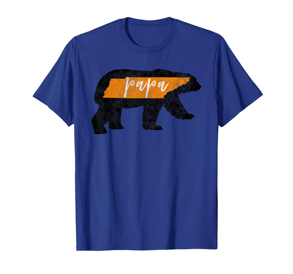 Mens Papa Bear Tennessee State Flag T-Shirt - Streetwear Style for Adults - T-Shirt, Sweatshirt, Hoodie