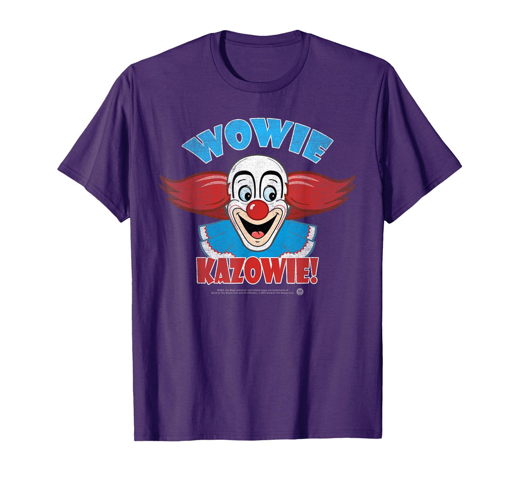 Bozo Clown Wowie Kazowie T-Shirt - Custom Art Print for Adults - T-Shirt, Sweatshirt, Hoodie