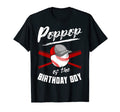 Poppop Birthday Baseball Bday Party T-Shirt - Streetwear Style Unisex - T-Shirt, Sweatshirt, Hoodie