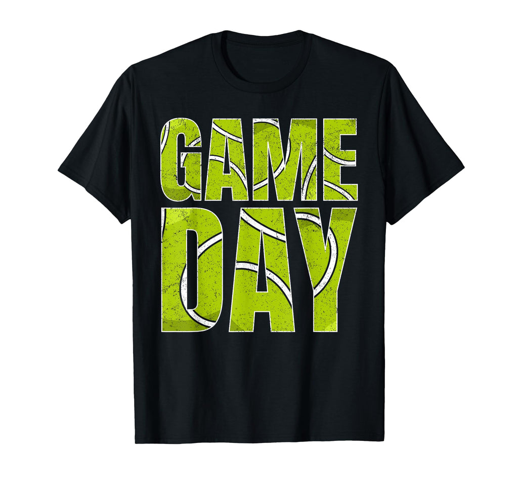 Tennis Game Day Tennis Mom Life T-Shirt - Novelty Apparel Unisex - T-Shirt, Sweatshirt, Hoodie