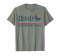Denali National Park Mountains Hiking T-Shirt - Fun Novelty Design Unisex - T-Shirt, Sweatshirt, Hoodie