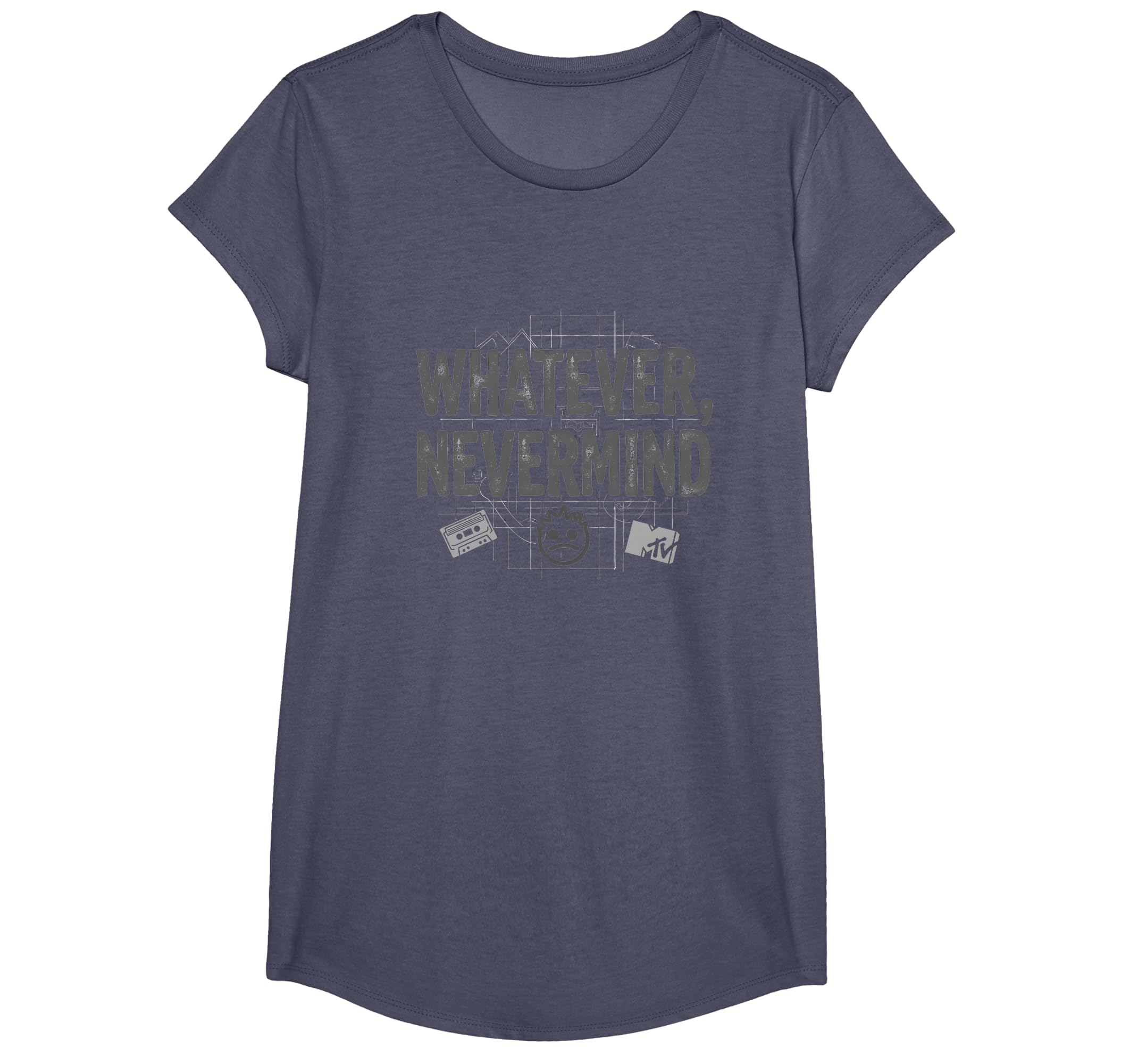 Whatever Nevermind Gen X Nostalgic 90S T-Shirt - Trendy Graphic Unisex - T-Shirt, Sweatshirt, Hoodie