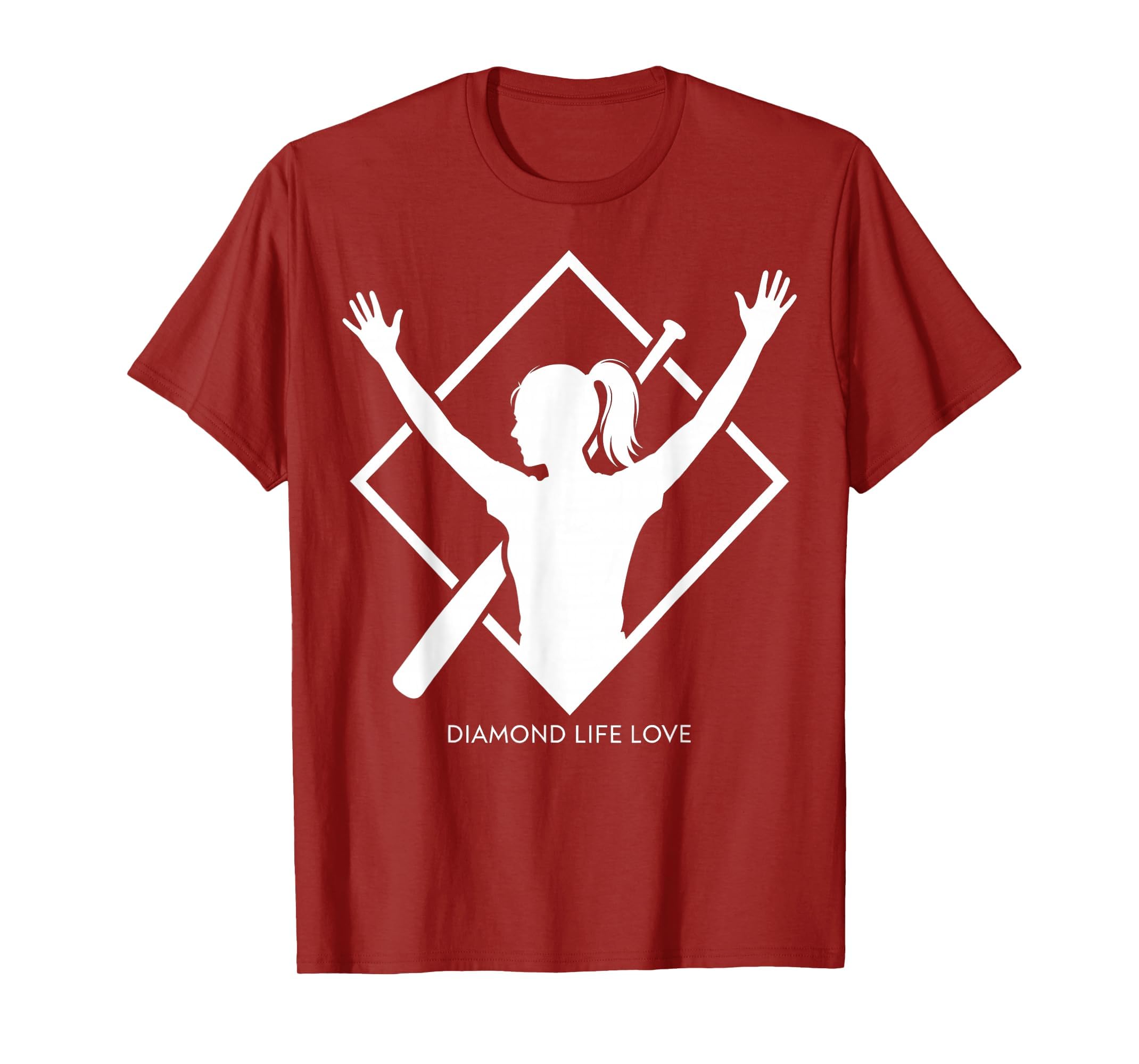 Diamond Life Love Baseball Mom T-Shirt - Casual Everyday Wear Men Women - T-Shirt, Sweatshirt, Hoodie