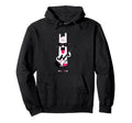Cartoon Character Guitarist Rock Music Hoodie - Trendy Graphic for Adults - T-Shirt, Sweatshirt, Hoodie