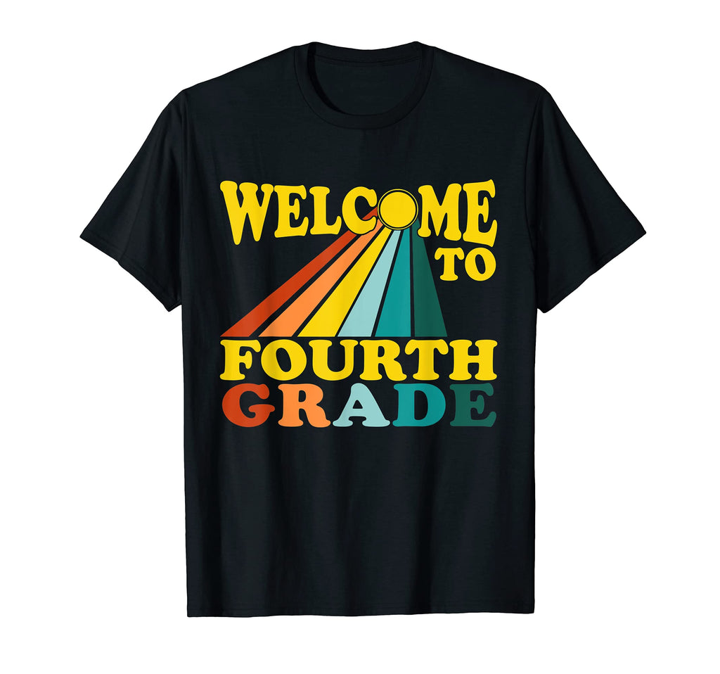 Fourth Grade Teacher Welcome Back T-Shirt - Aesthetic Graphic for Adults - T-Shirt, Sweatshirt, Hoodie