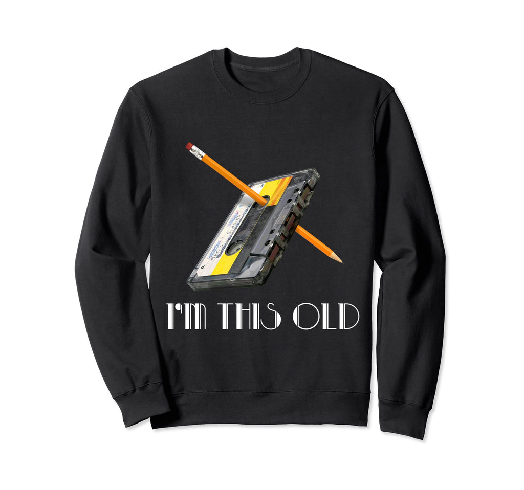 Old School Funny Cassette Tape Gifts T-Shirt - Graphic Print Men Women - T-Shirt, Sweatshirt, Hoodie
