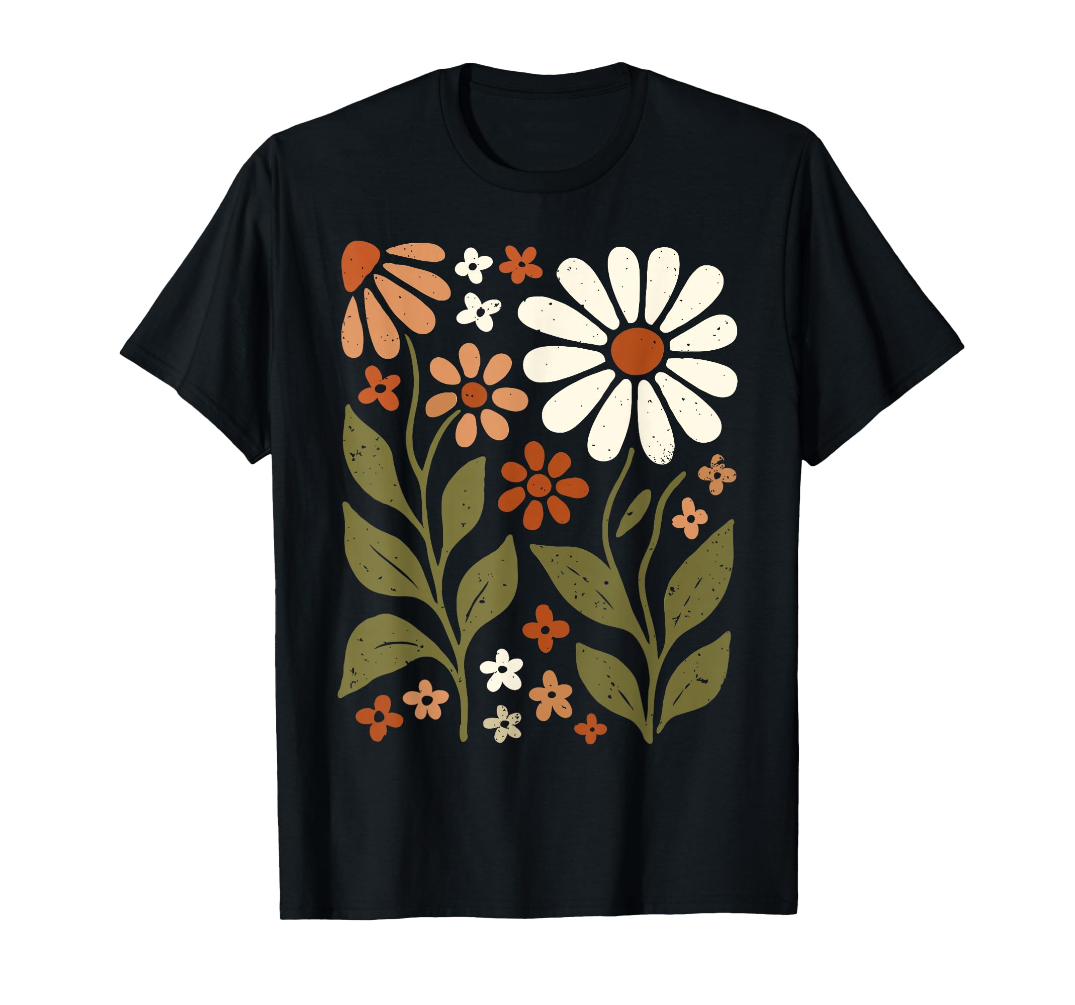 Wildflowers Flowers Pattern Summer Spring T-Shirt - Graphic Print Unisex - T-Shirt, Sweatshirt, Hoodie