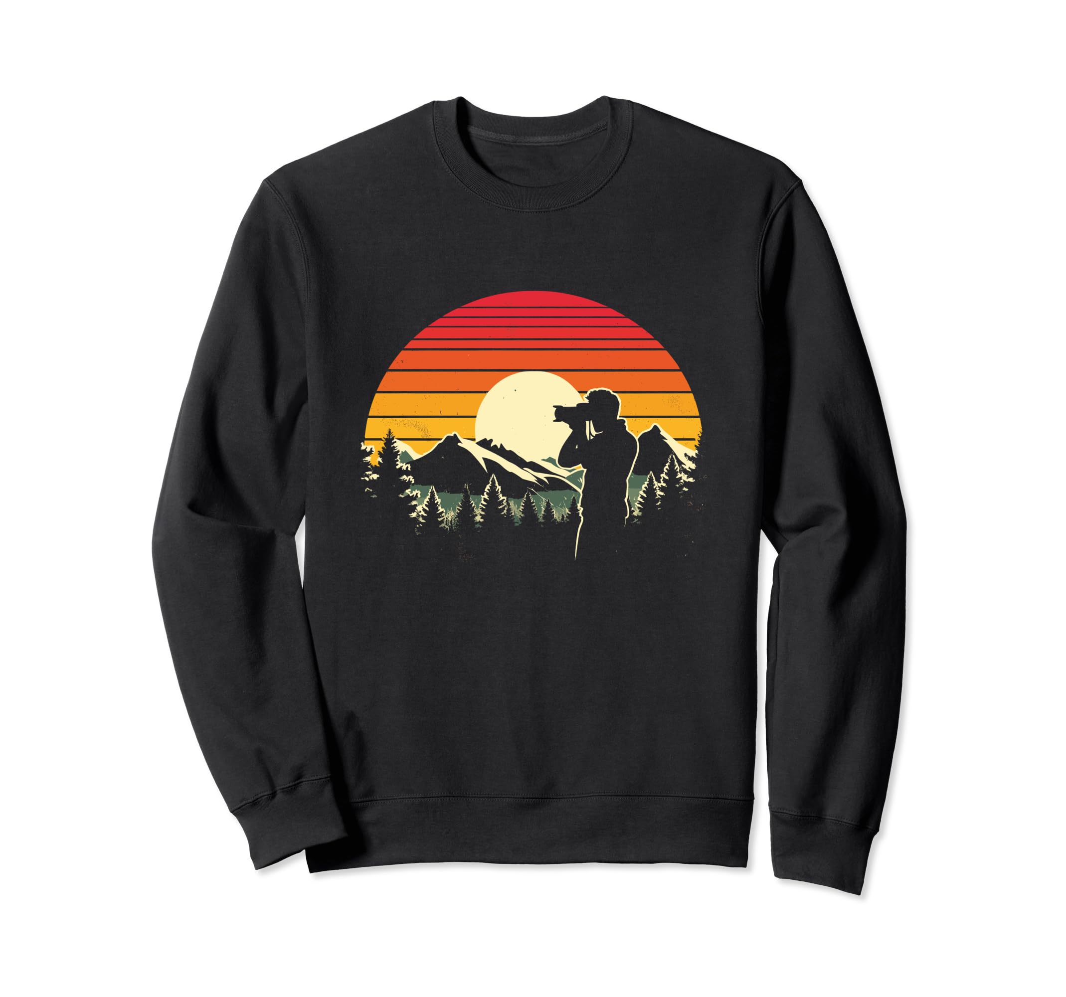 Photographer Sunset Photography Sweatshirt - Aesthetic Graphic Men Women - T-Shirt, Sweatshirt, Hoodie