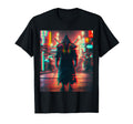 Japan Anime Mask Kitsune Samurai T-Shirt - Custom Art Print for Adults - T-Shirt, Sweatshirt, Hoodie