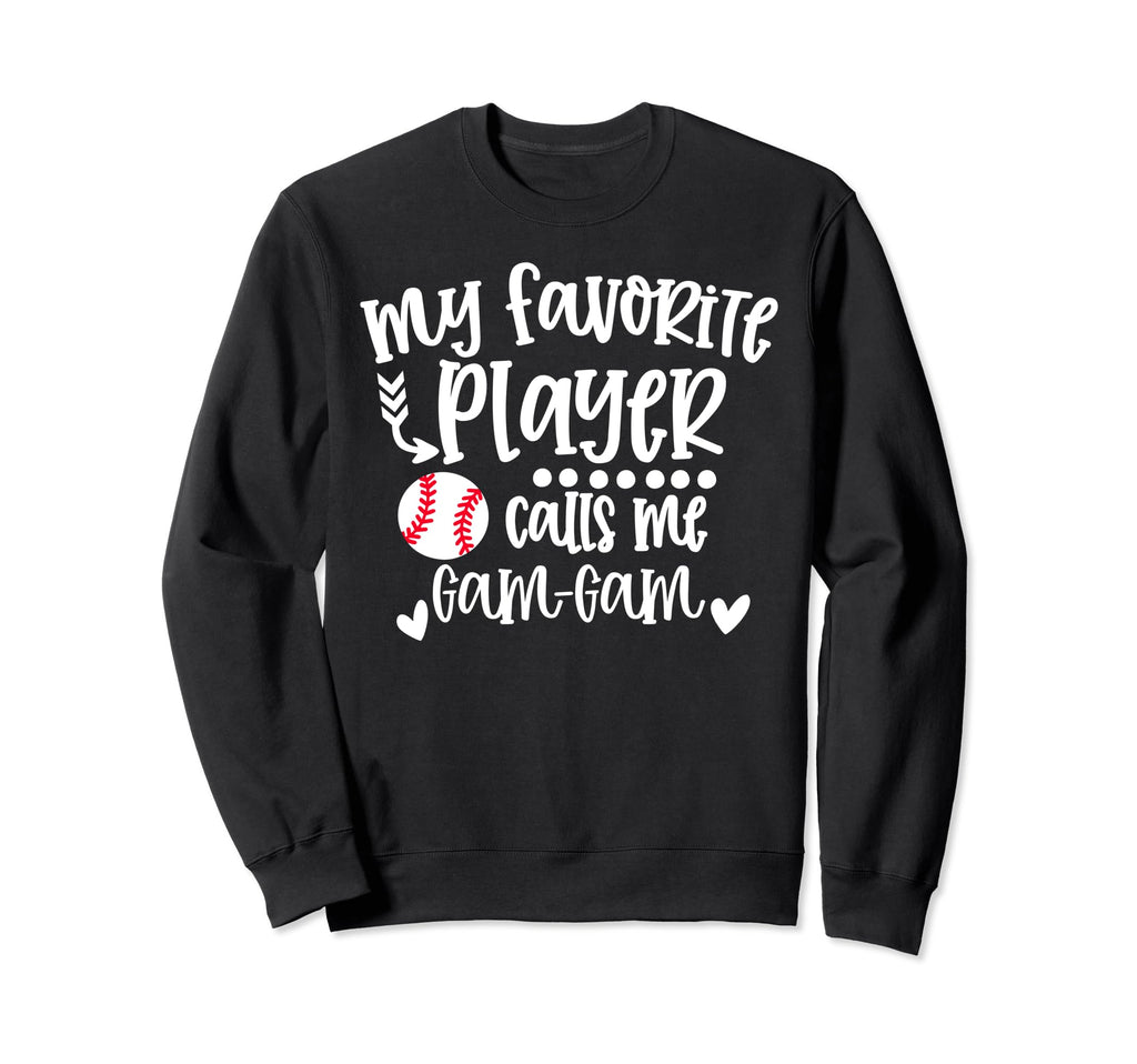 My Favorite Baseball Player Calls Sweatshirt - Minimalist Print for Adults - T-Shirt, Sweatshirt, Hoodie