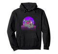 Aesthetic Vaporwave Outfits Rhino Vaporwave Hoodie - Graphic Print Unisex - T-Shirt, Sweatshirt, Hoodie