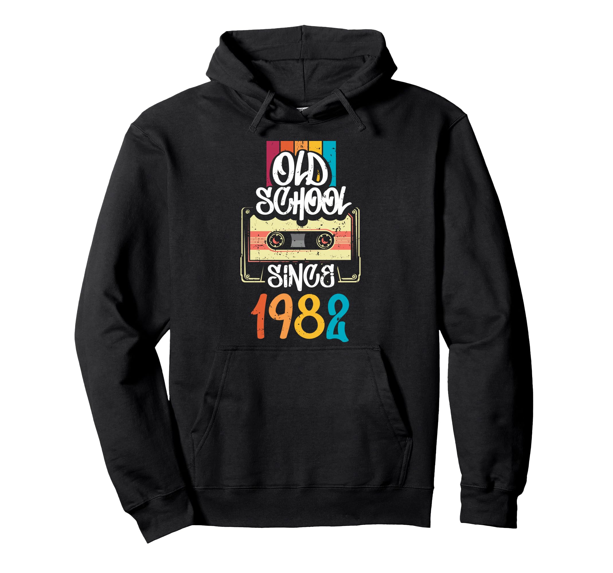 Old School Since 1982 44Th Birthday Gifts Hoodie - Streetwear Style Unisex - T-Shirt, Sweatshirt, Hoodie