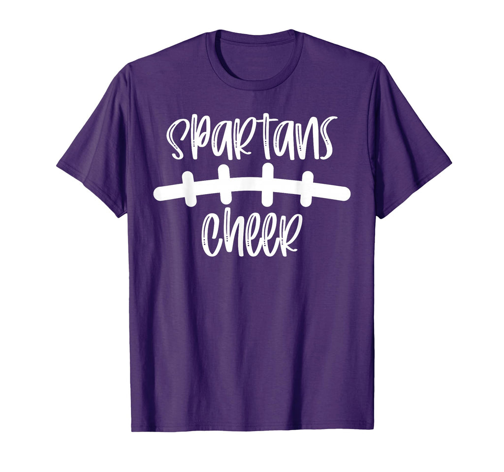 Spartans Cheer School Spirit Football Team T-Shirt - Trendy Graphic Unisex - T-Shirt, Sweatshirt, Hoodie