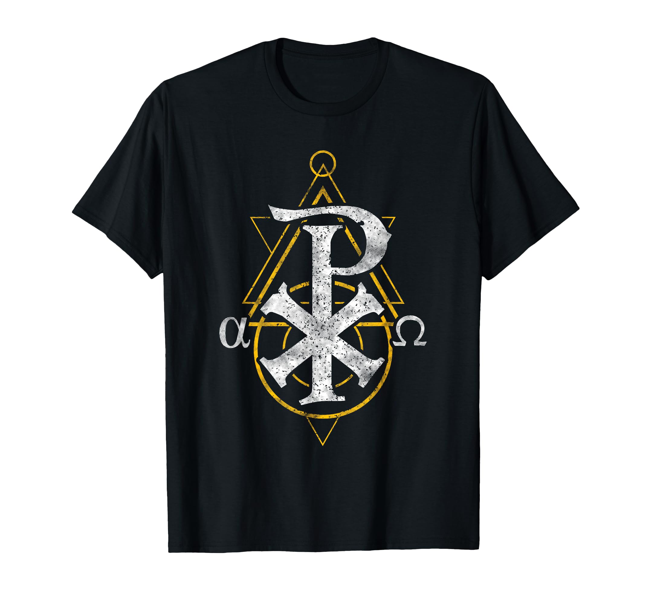 Jesus Christ Chi Ro Christogram T-Shirt - Custom Art Print Unisex - T-Shirt, Sweatshirt, Hoodie