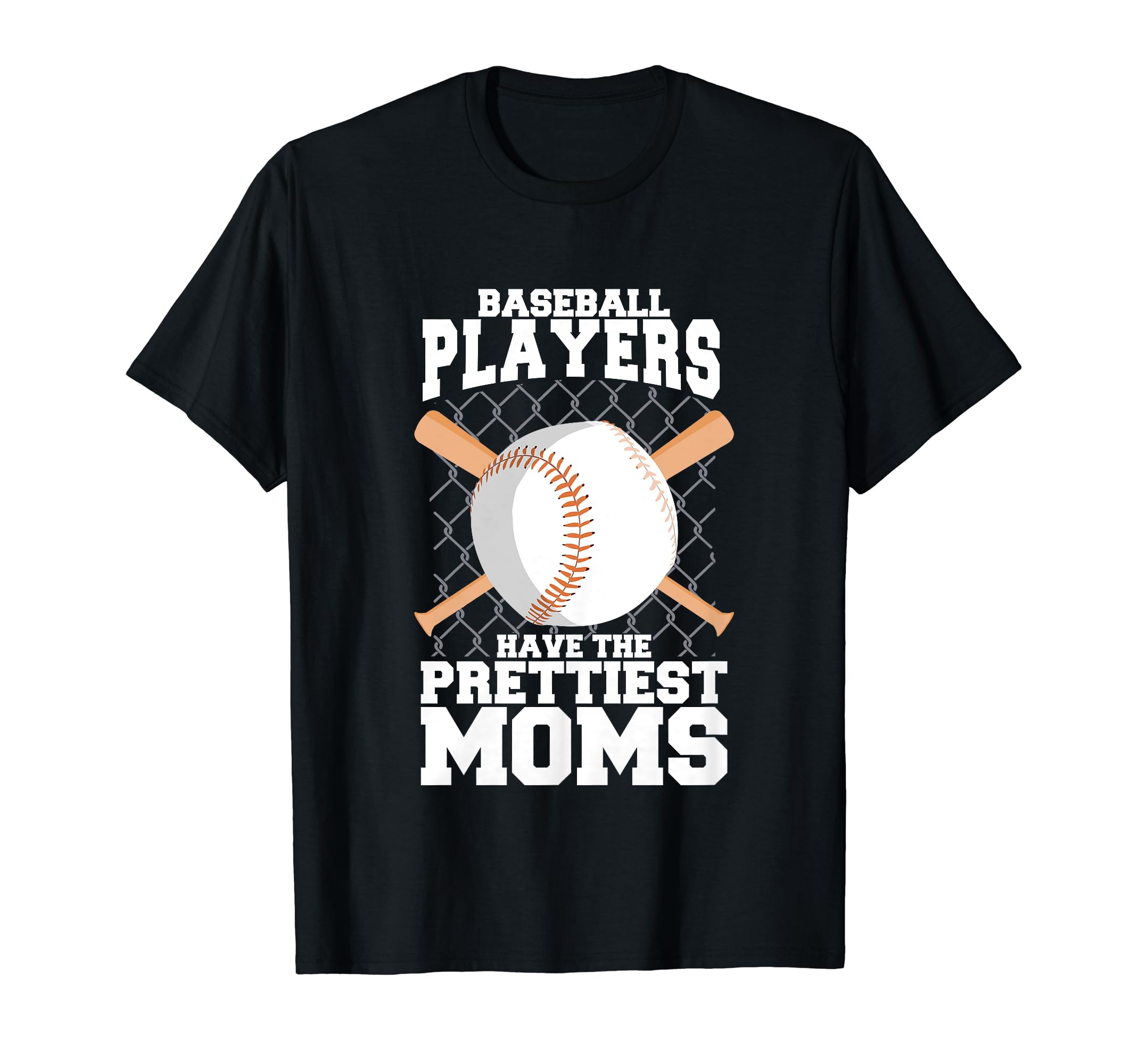 Baseball Players Have Prettiest Moms T-Shirt - Minimalist Print for Adults - T-Shirt, Sweatshirt, Hoodie
