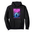 Miami Beach Vaporwave Aesthetic Palm Hoodie - Minimalist Print Unisex - T-Shirt, Sweatshirt, Hoodie