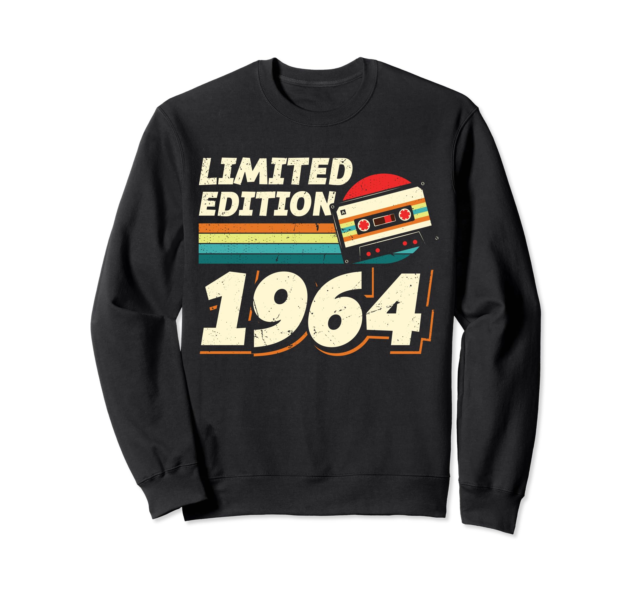 1964 Cassette Tape 60Th Birthday Sweatshirt - Streetwear Style for Adults - T-Shirt, Sweatshirt, Hoodie