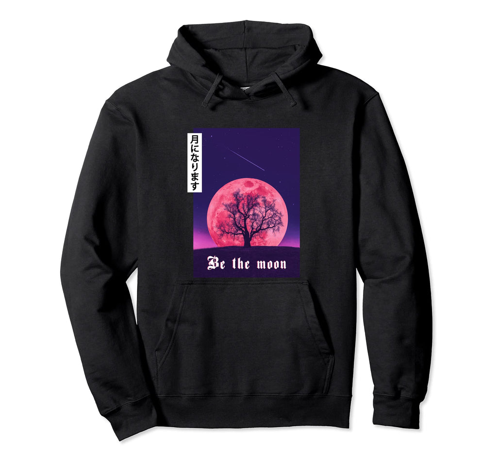 Aesthetic Vaporwave Japanese Hoodie - Aesthetic Graphic Men Women - T-Shirt, Sweatshirt, Hoodie