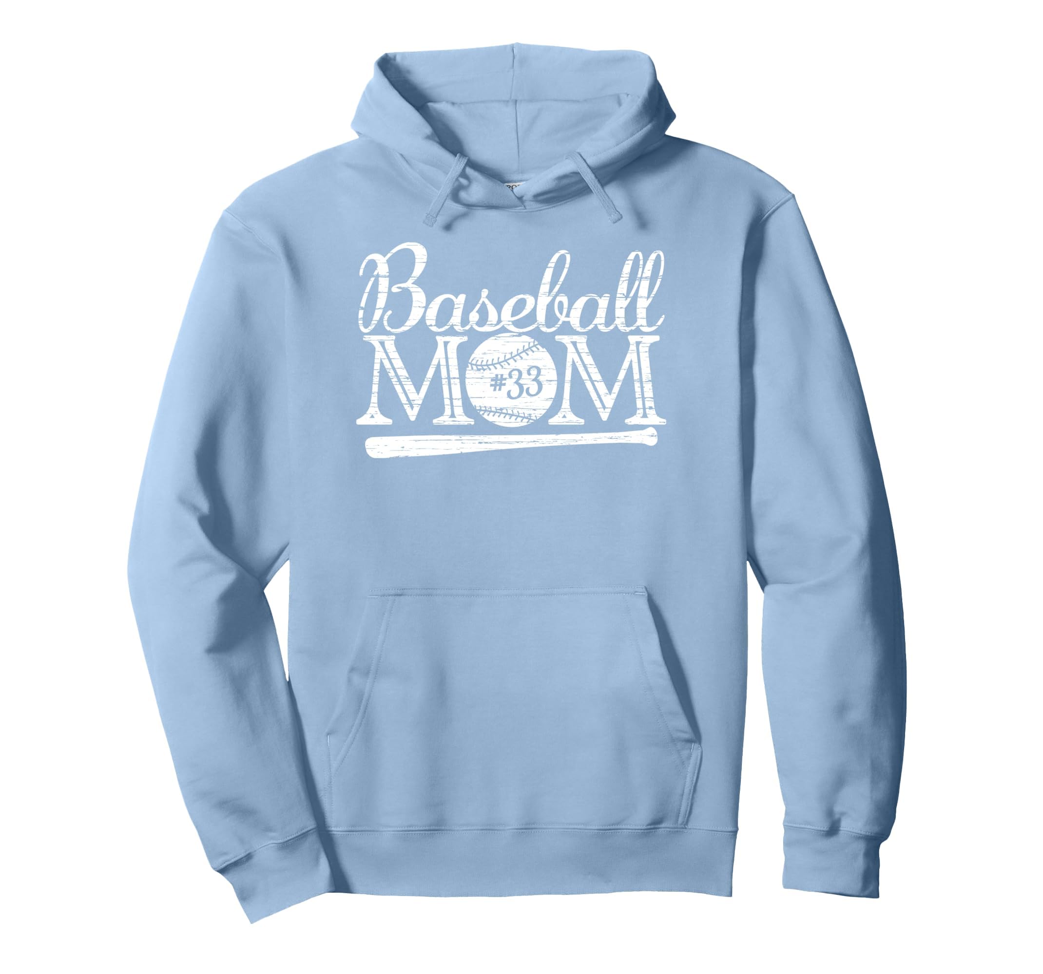 Baseball 33 Jersey Mom Favorite Hoodie - Streetwear Style for Adults - T-Shirt, Sweatshirt, Hoodie