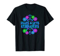 Peace Love Gymnastics T-Shirt - Aesthetic Graphic Men Women - T-Shirt, Sweatshirt, Hoodie
