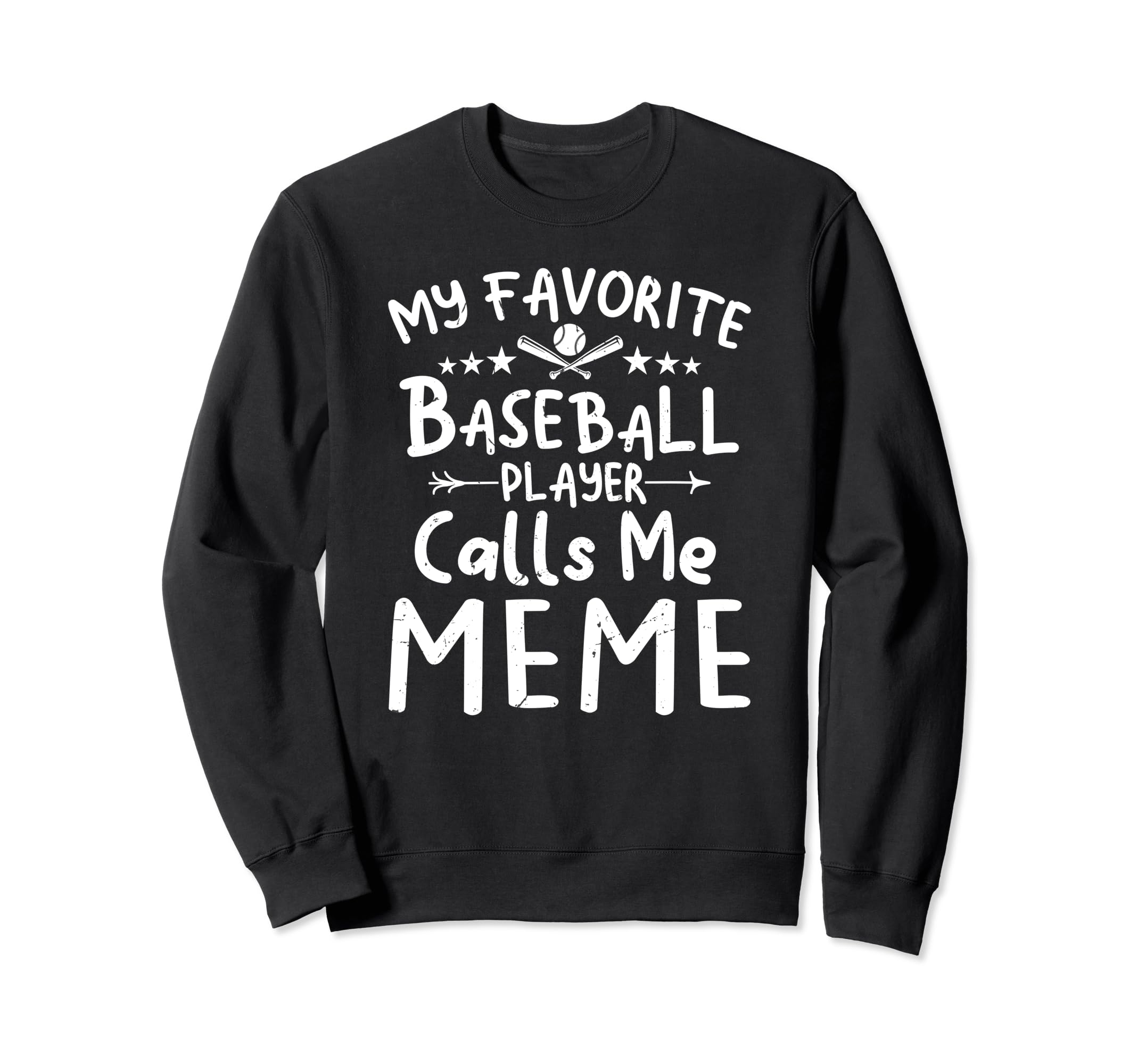 My Favorite Baseball Player Calls Me Sweatshirt - Graphic Print Men Women - T-Shirt, Sweatshirt, Hoodie