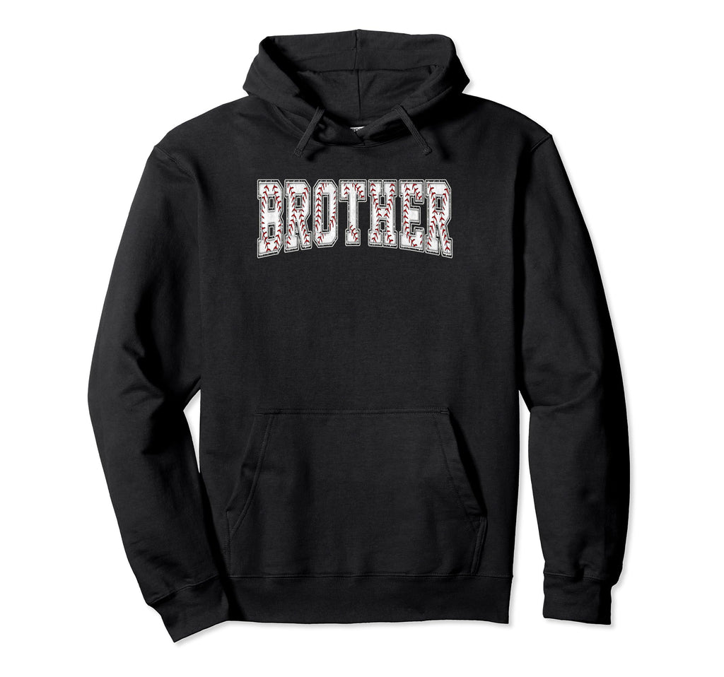 Baseball Brother Baseball Bro Little Hoodie - Casual Everyday Wear Unisex - T-Shirt, Sweatshirt, Hoodie