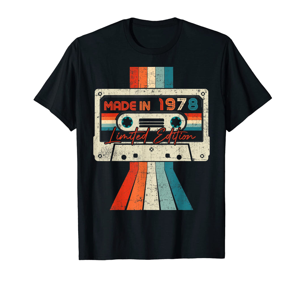 44 Year Old Birthday Gifts Made 1978 T-Shirt - Unique Graphic for Adults - T-Shirt, Sweatshirt, Hoodie
