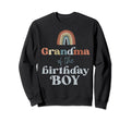 Grandma Birthday Boho Rainbow Sweatshirt - Custom Art Print for Adults - T-Shirt, Sweatshirt, Hoodie