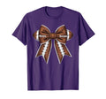 Coquette Bow Funny Football Lover Game Day T-Shirt - Trendy Graphic Unisex - T-Shirt, Sweatshirt, Hoodie
