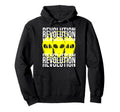 Revolution Alien Aesthetic Edgy Hoodie - Unique Graphic for Adults - T-Shirt, Sweatshirt, Hoodie
