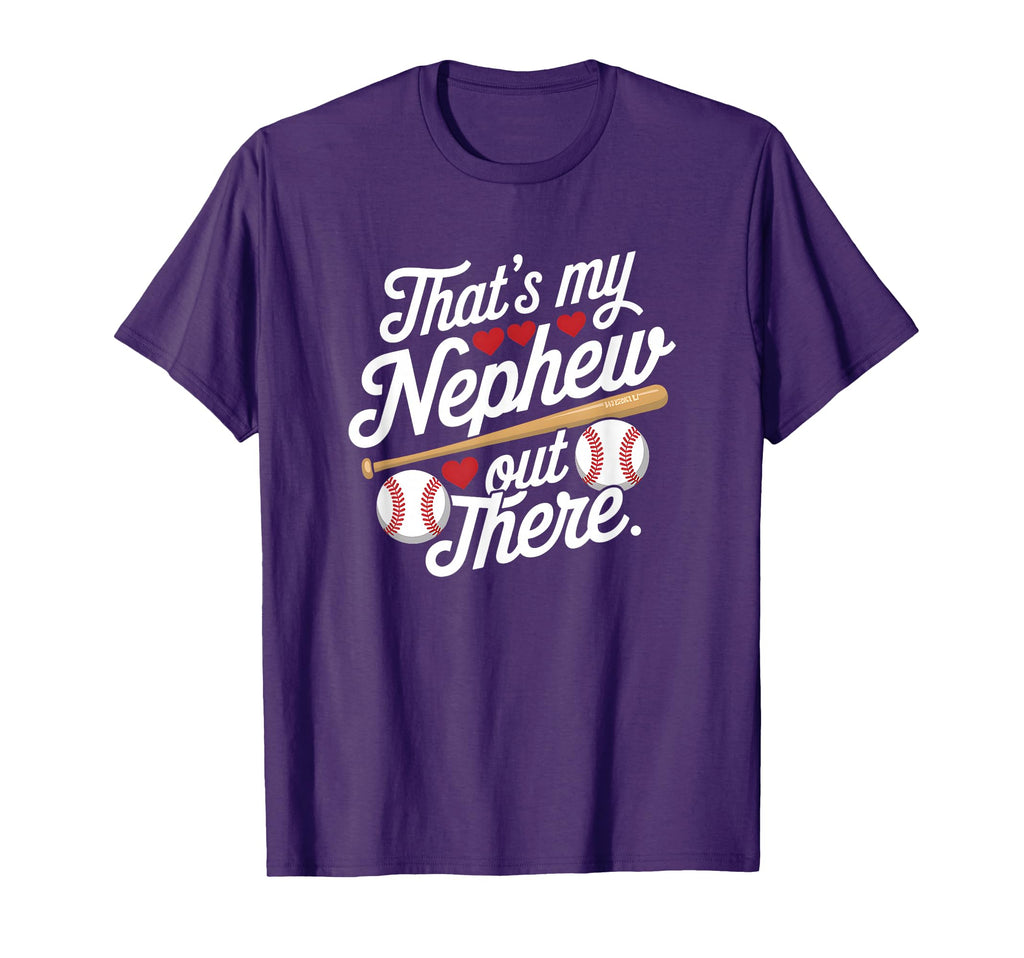 Thats My Nephew Out There Baseball T-Shirt - Streetwear Style for Adults - T-Shirt, Sweatshirt, Hoodie