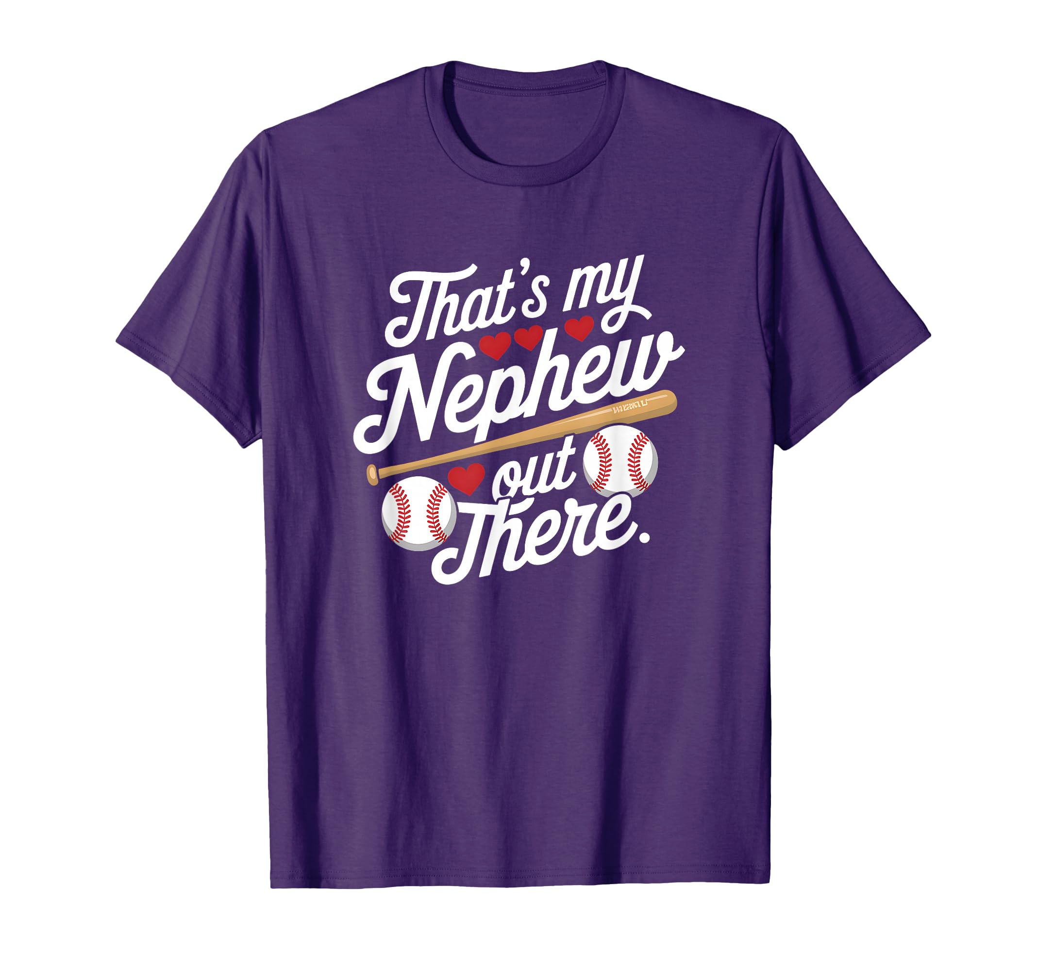 Thats My Nephew Out There Baseball T-Shirt - Streetwear Style for Adults - T-Shirt, Sweatshirt, Hoodie