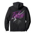 Back Y2K Aesthetic Streetwear Angel Hoodie - Minimalist Print for Adults - T-Shirt, Sweatshirt, Hoodie