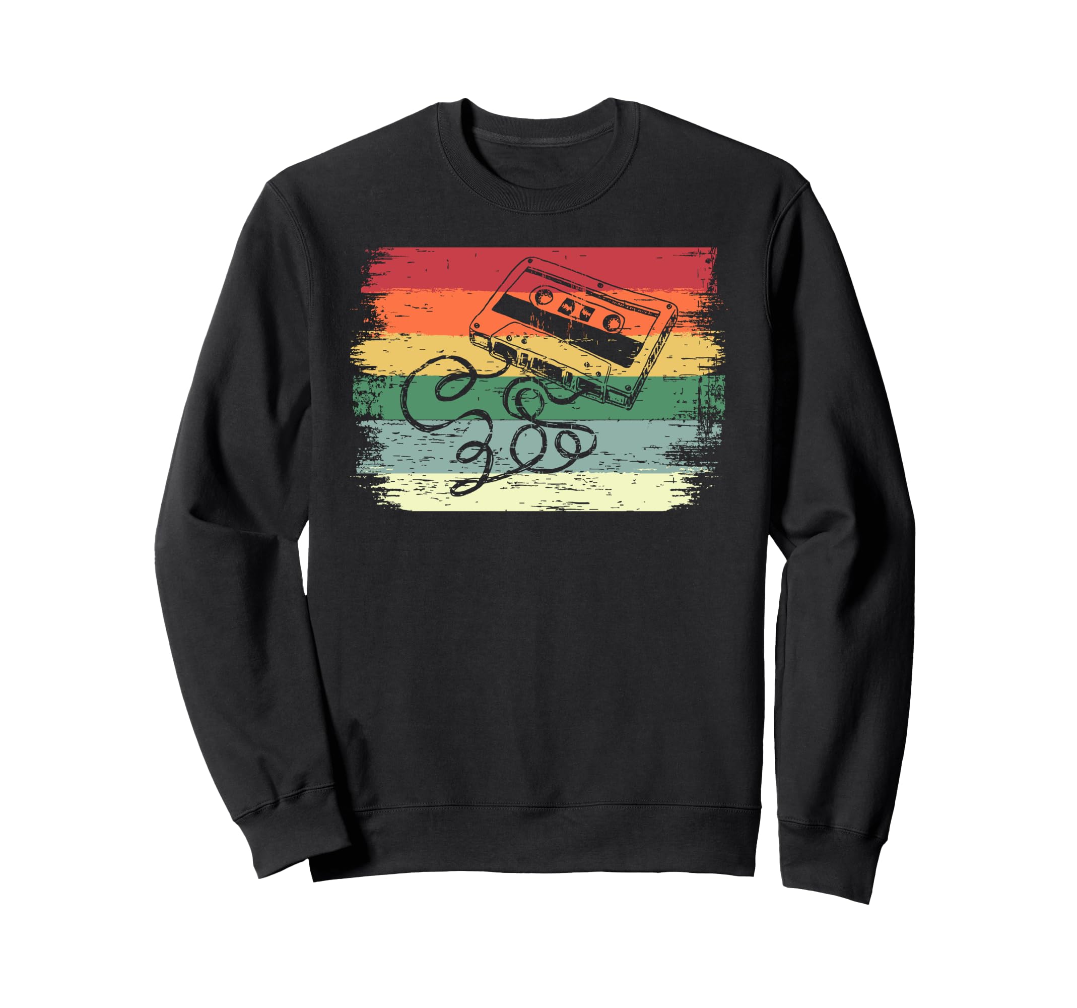 Cassette Tape 80S 90S Music Lover Sweatshirt - Unique Graphic for Adults - T-Shirt, Sweatshirt, Hoodie