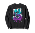 Baseball 3 Number Sweatshirt - Aesthetic Graphic Men Women - T-Shirt, Sweatshirt, Hoodie
