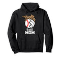 Ball Mom Funny Baseball Volleyball Hoodie - Minimalist Print Unisex - T-Shirt, Sweatshirt, Hoodie