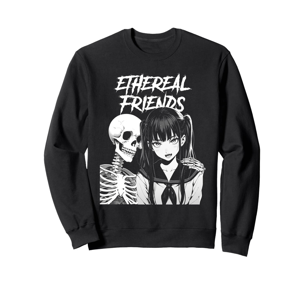 Y2K Emo Aesthetic Goth Anime Sweatshirt - Casual Everyday Wear Unisex - T-Shirt, Sweatshirt, Hoodie