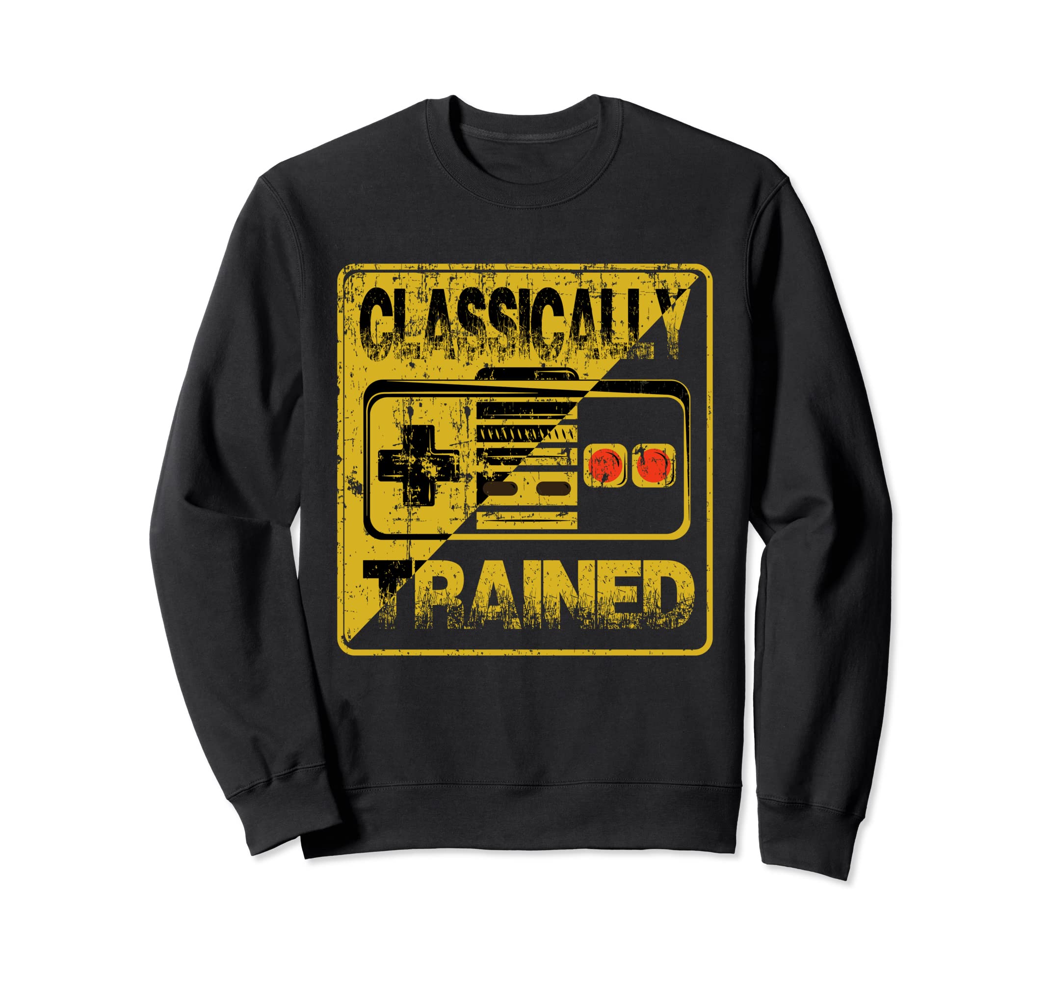 Video Game Distressed Funny Sweatshirt - Casual Everyday Wear Men Women - T-Shirt, Sweatshirt, Hoodie