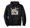 Photographer Smile Camera Funny Hoodie - Aesthetic Graphic Men Women - T-Shirt, Sweatshirt, Hoodie